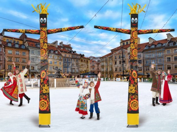 Аэромен Хохлома