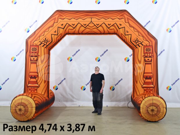 Трапеция на опорах