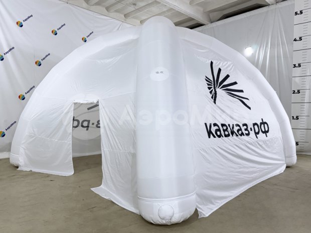 Надувная палатка Лайт — с нанесением печати