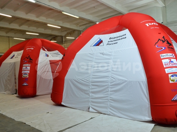 Модульная надувная палатка