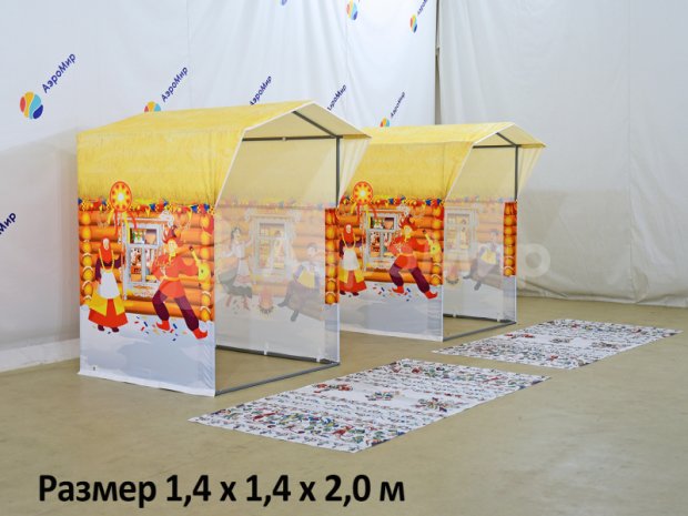 Каркасная палатка 1,4 х 1,4