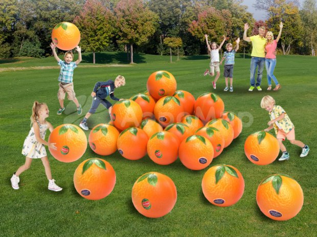 Пирамидка из мячиков