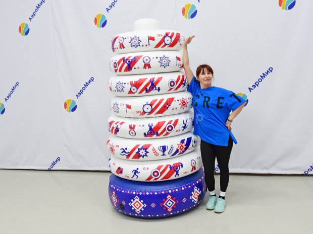 Игра надувная пирамида