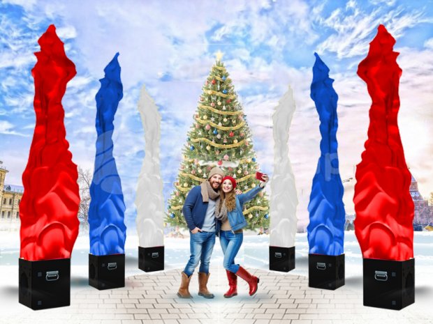 Имитация пламени