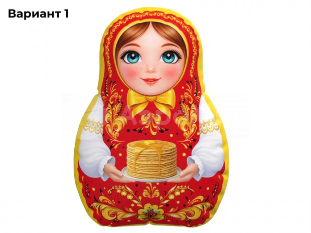 Матрешка-подушка