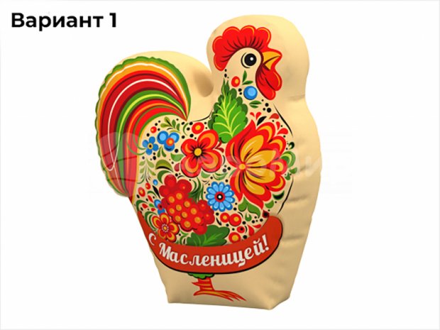Петушок-подушка