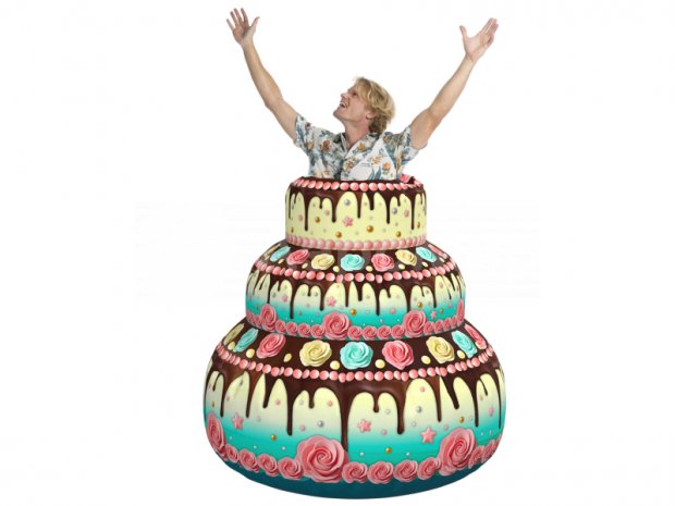 Тортик-подушка с сюрпризом