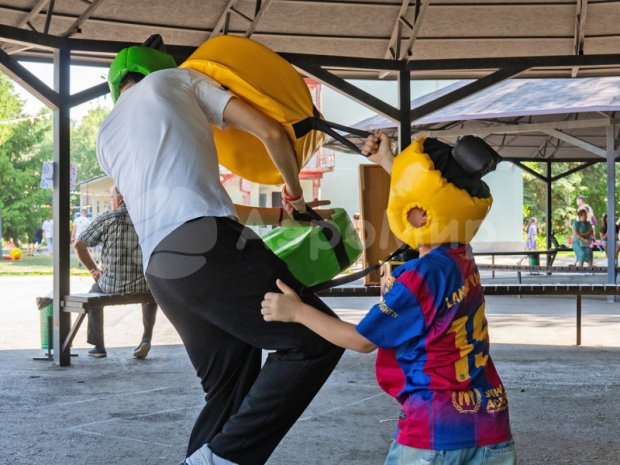 Бой подушками