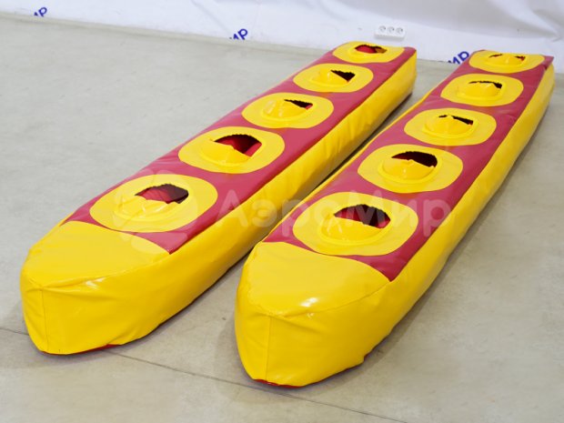 Мягкие командные лыжи