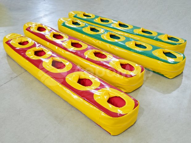 Мягкие командные лыжи