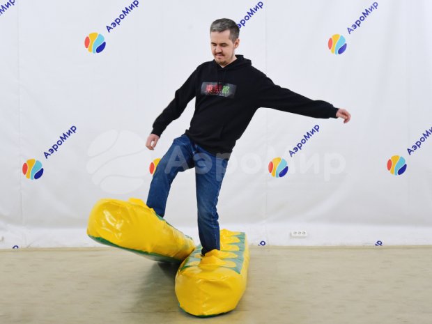 Мягкие командные лыжи