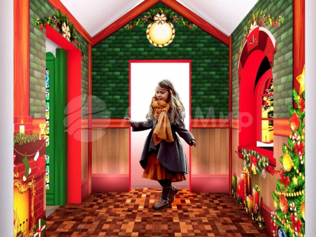 Волшебный Рождественский домик