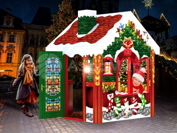 Волшебный Рождественский домик