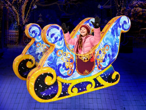 Мягкий сани для фотозоны