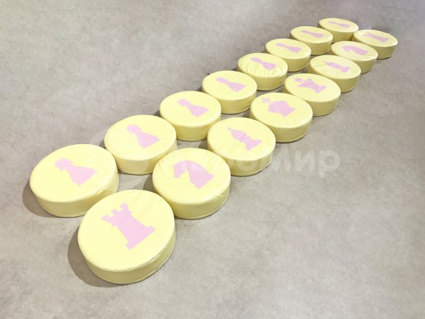 Комплект мягких шахмат