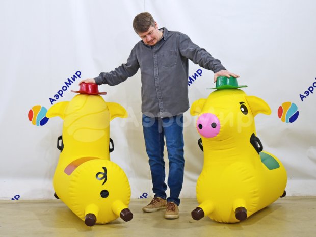 Скачки на свинках