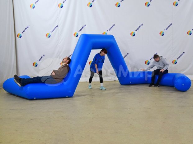 Надувная скамейка Трапеция