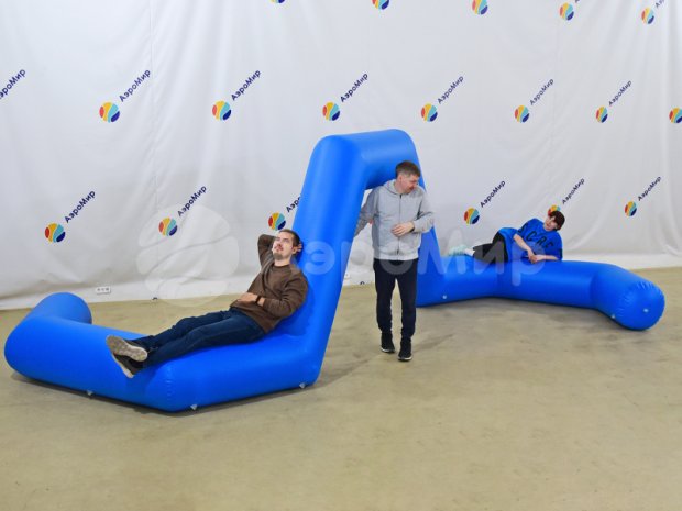 Надувная скамейка Трапеция