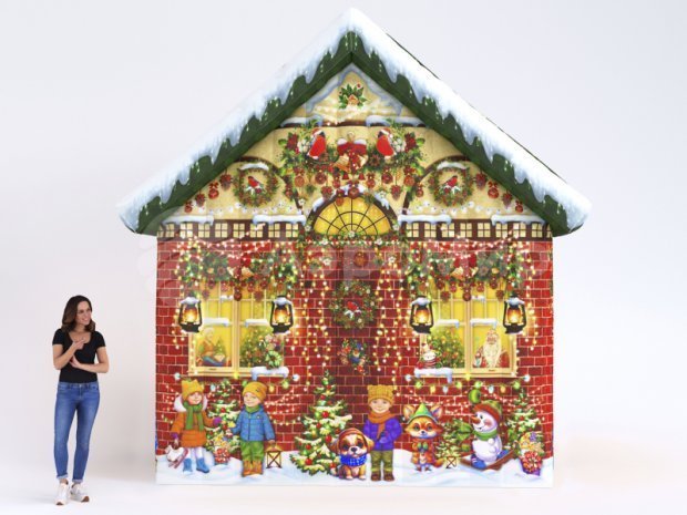 Сказочный домик Деда Мороза