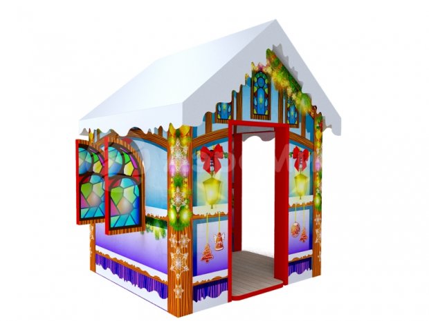 Сказочный снежный домик