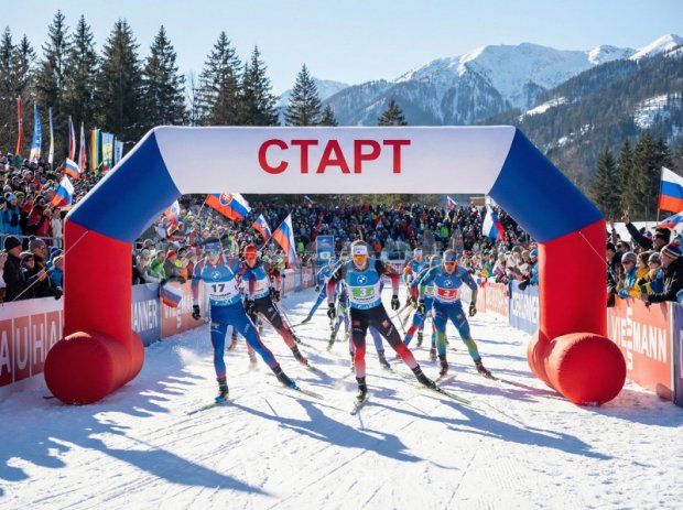 Трапеция на опорах