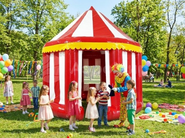 Надувной шатер 