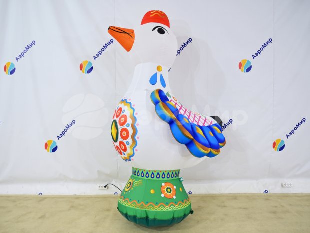 Уточка, дымковская игрушка