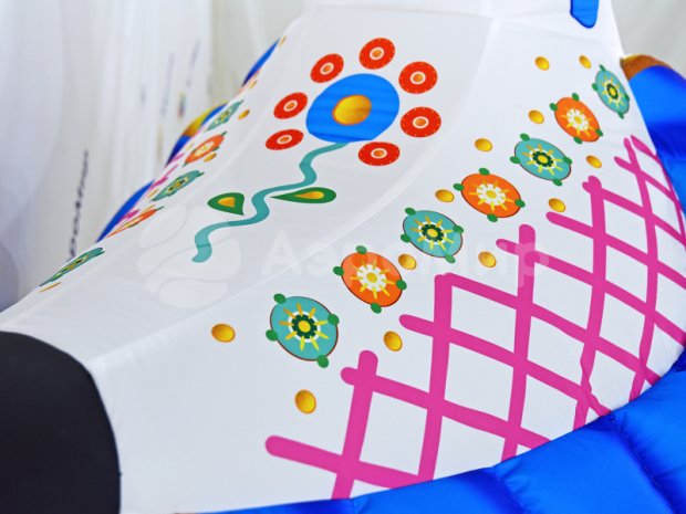 Уточка, дымковская игрушка