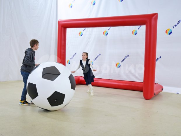 Надувные футбольные ворота