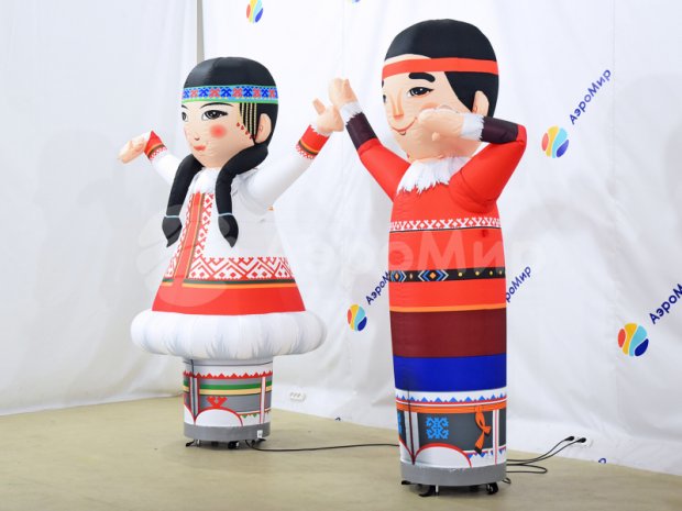 Аэромен машет рукой — сложный