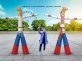 Аэромен в национальных костюмах