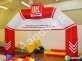 Арка трапеция с декоративным элементом