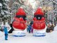 Снегирь на подставке