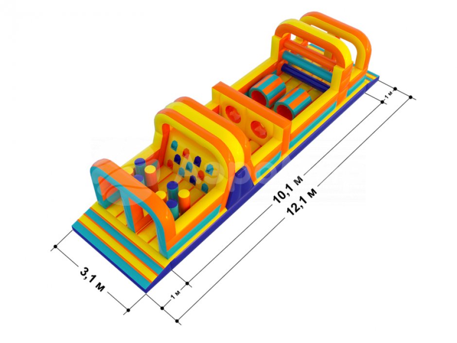 Надувной лабиринт СНП-09