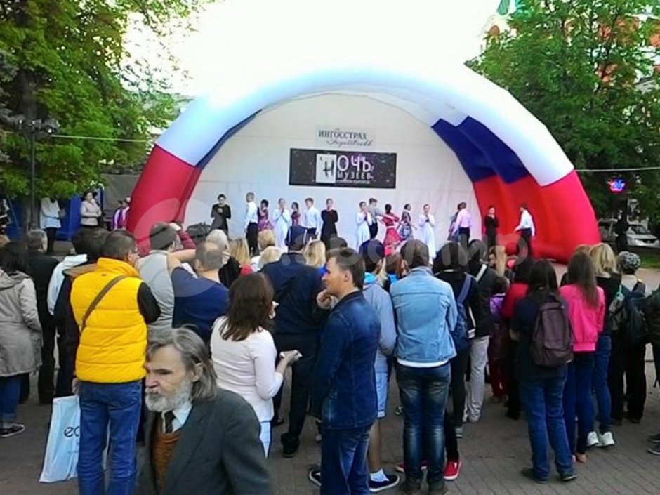 Надувная сцена Арочная-1