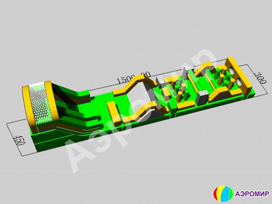 Надувной лабиринт СНП-18