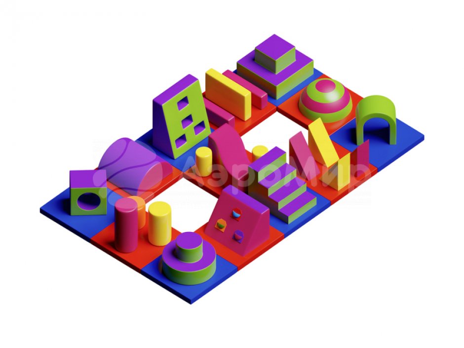 Модульная полоса препятствий 3*5м (13 элементов)