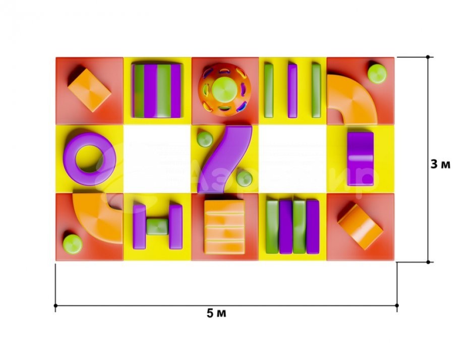 Модульная полоса препятствий МПП-02