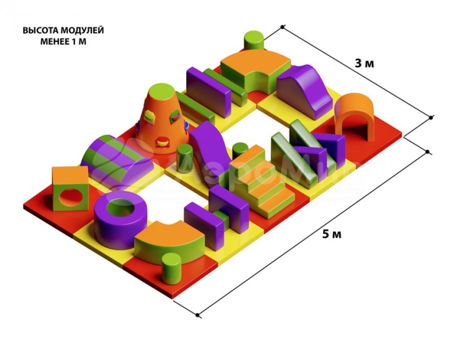 Модульная полоса препятствий МПП-02