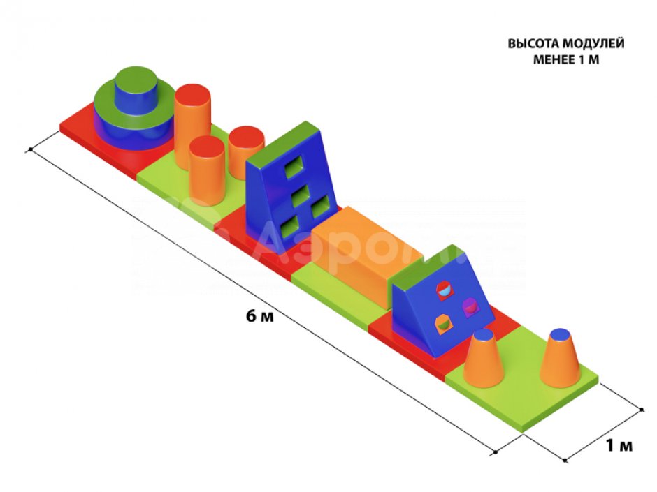 Модульная полоса препятствий МПП-03