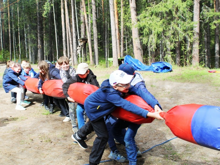 Командный игровой реквизит Канат-сосиска для эстафет спортивных состязаний