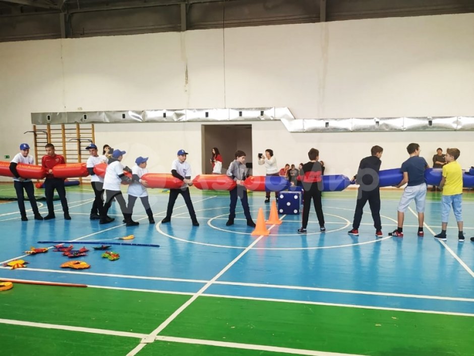 Народные забавы — комплект командных аттракционов для игр, развлечений и забав