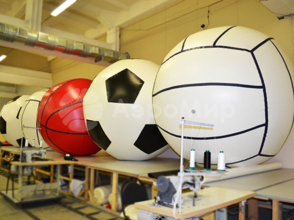 Большой надувной мяч - для спортивных игр и праздников