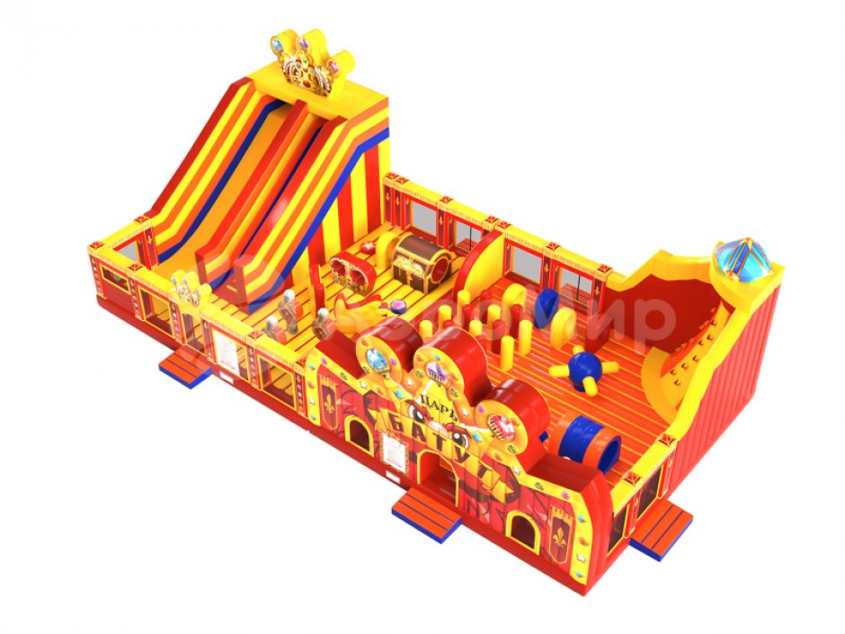 Коммерческий надувной Царь батут, площадью 200 м²