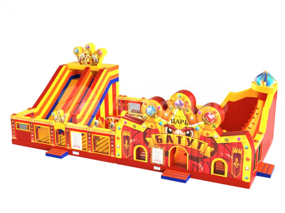 Коммерческий надувной Царь батут, площадью 200 м²