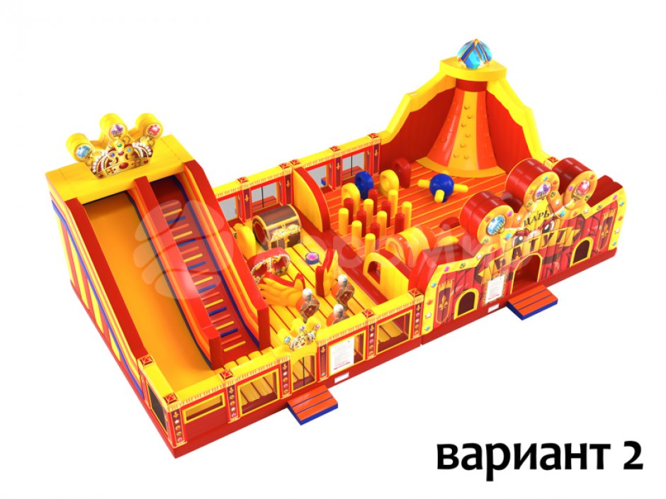 Коммерческий надувной Царь батут, площадью 200 м²