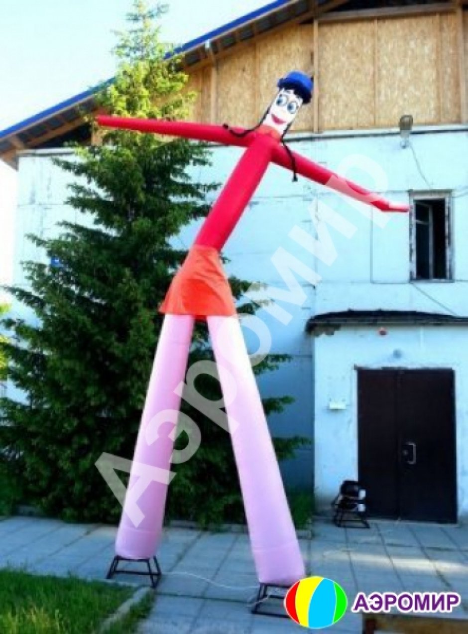 Аэромен — стилизованные фигуры мальчика или девочки