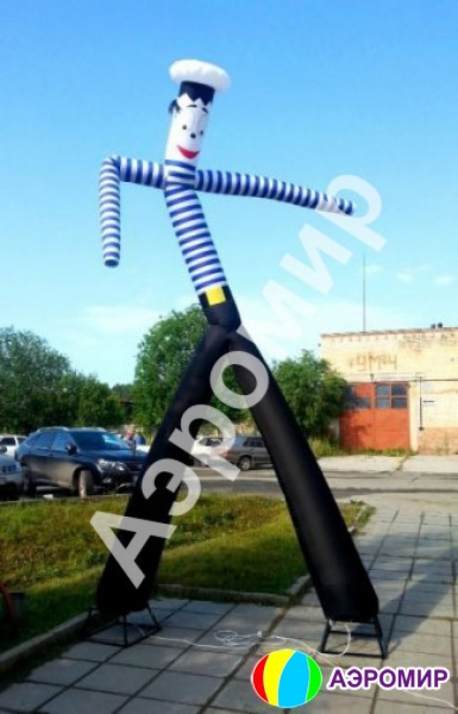 Аэромен — стилизованные фигуры мальчика или девочки