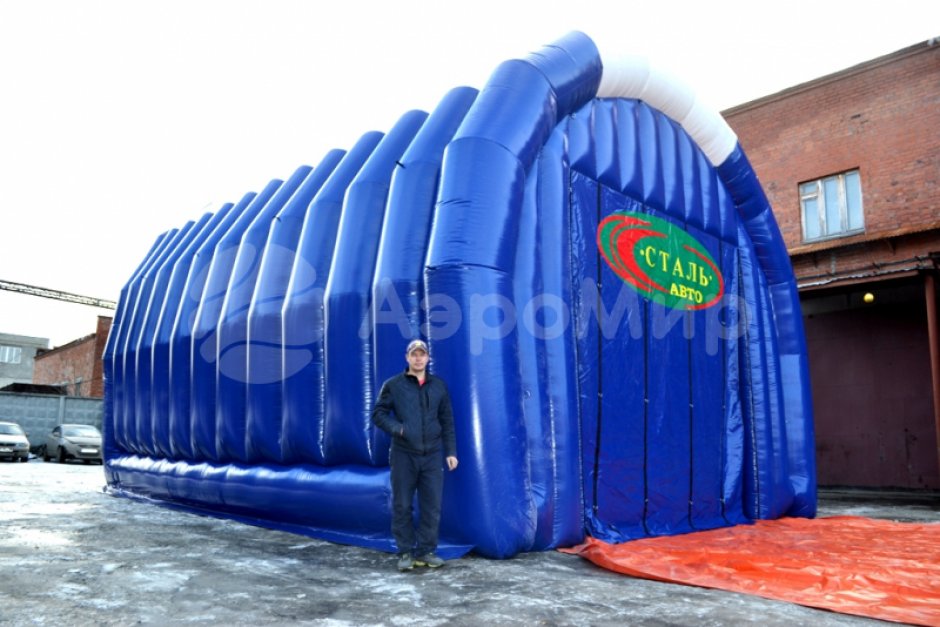 Надувной ангар «ВС-2» из ПВХ