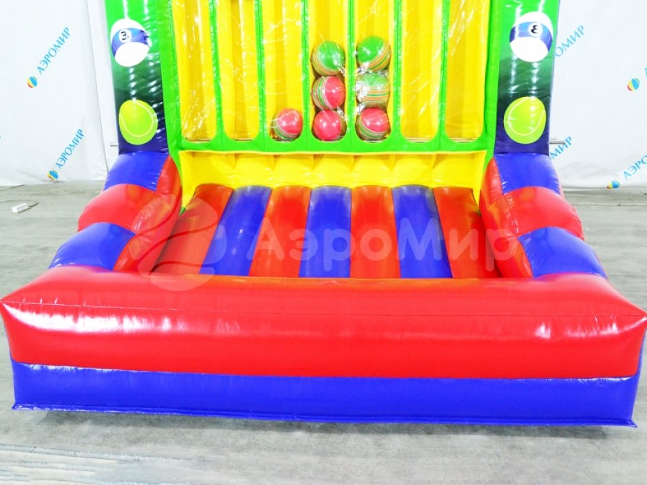 Мега аттракцион «4 в ряд» с мячами